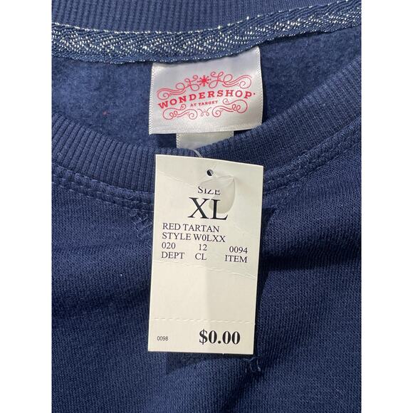 Wondershop Pajama Set Women's Blue/Red XL Loungewear Holiday Christmas Gift NWT - Picture 5 of 8